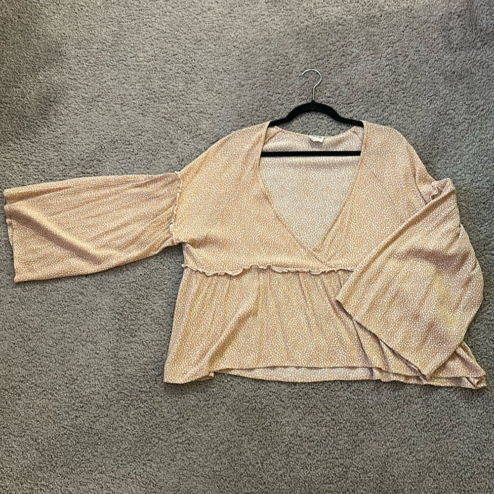 Flowy bohemian top